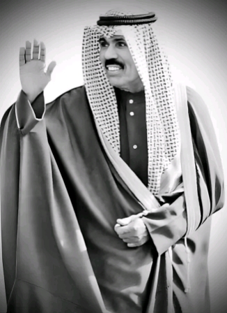 وفاة أمير الكويت الشيح نواف الأحمد الجابر الصباح و رئاسة الجمهورية تعلن الحداد ثلاثة أيام إثر رحيل أمير دولة الكويت