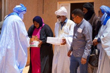 تازيازت: تبرعاتنا لسكان المنطقة بلغت 5,4 مليون أوقية جديدة