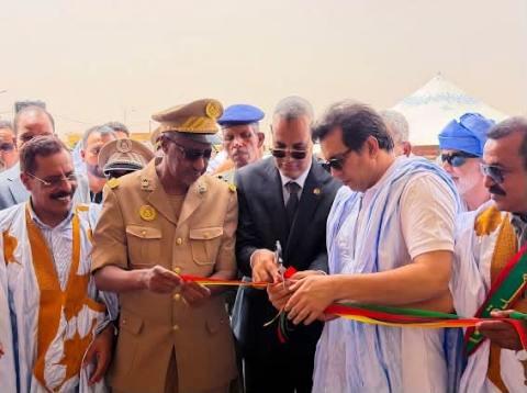 شركة كينروس "تازيازت " تسلم بلدية بنشاب سوقا متكاملا ومسلخة عصرية