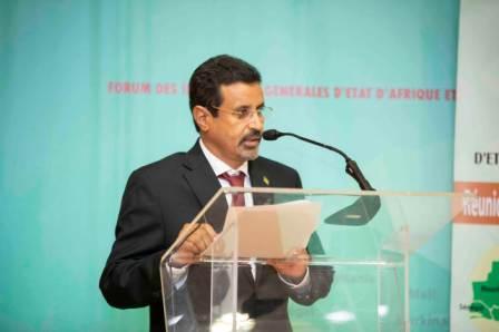  الحسن ولد زين ., يوضح معالم خطة عمل المفتشية العامة للدولة