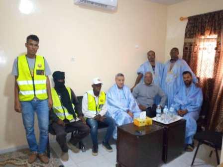 السفير ولد عوان يستعرض استراتجية سلطة النقل أمام الناقلين بإينشيري