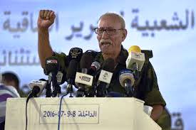 الأمين العام لجبهة البوليساريو، إبراهيم غالي